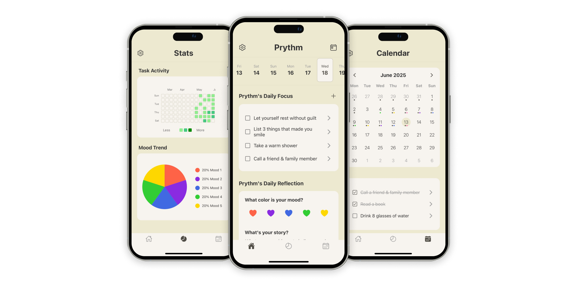Prythm mockup