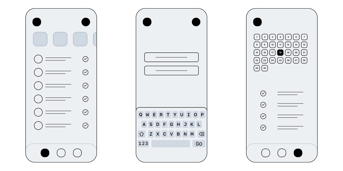 Prythm UI/UX: Intuitive Interactions process image